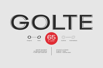 Golte Sans Font