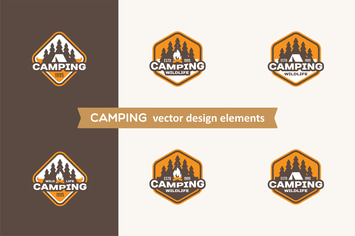 Camping Labels