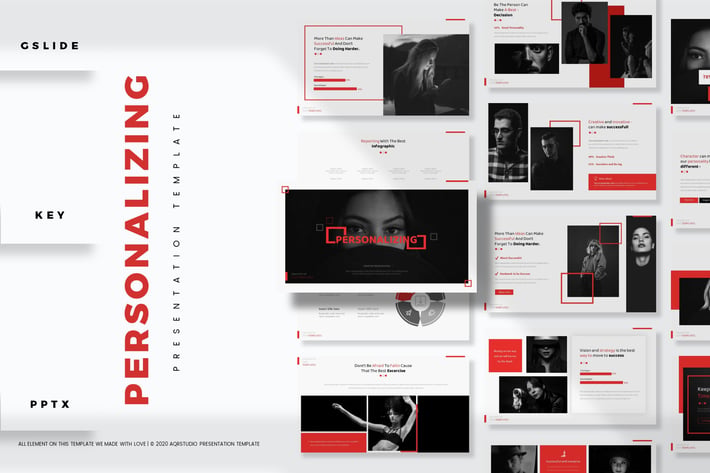 Personalizing Presentation Template