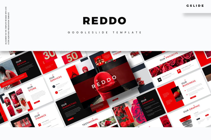Reddo - Google Slides Template