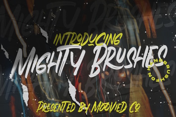 Mighty Brush Font