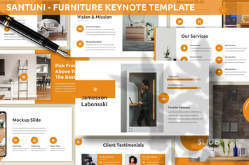 Santuni - Furniture Keynote Template
