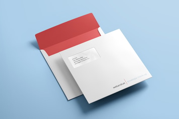Square Envelope Mock-up