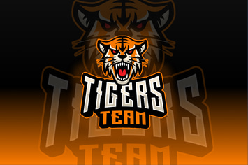 Tigers Sport and Esport Logo Template