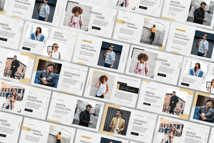 Fashion E-commerce Slides