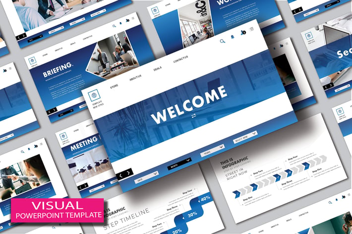 Visual - Powerpoint Template