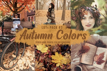  Autumn Colors LUTs Pack#2