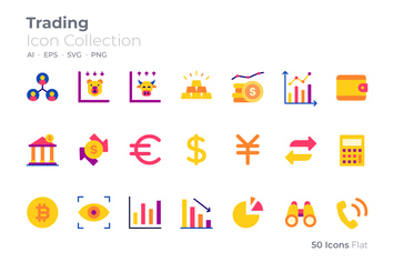 Trading Color Icon