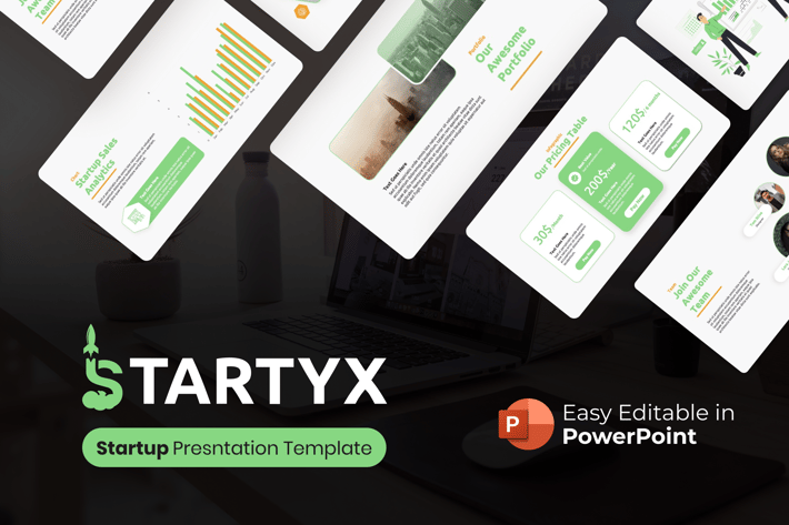 Startyx – Startup Presentation PowerPoint Template