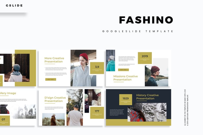 Fashino - Google Slides Template