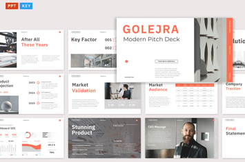Golejra - Modern Pitch Deck Presentation