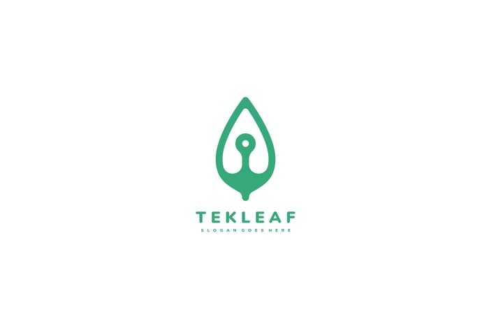 Tech Leaf Logo