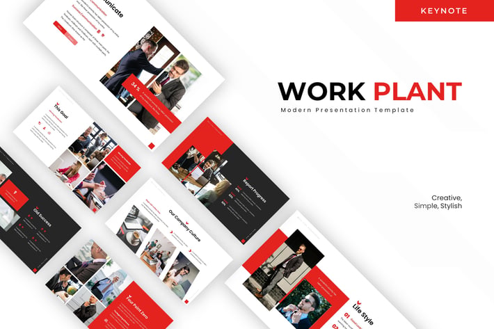 Work Plant - Keynote Template