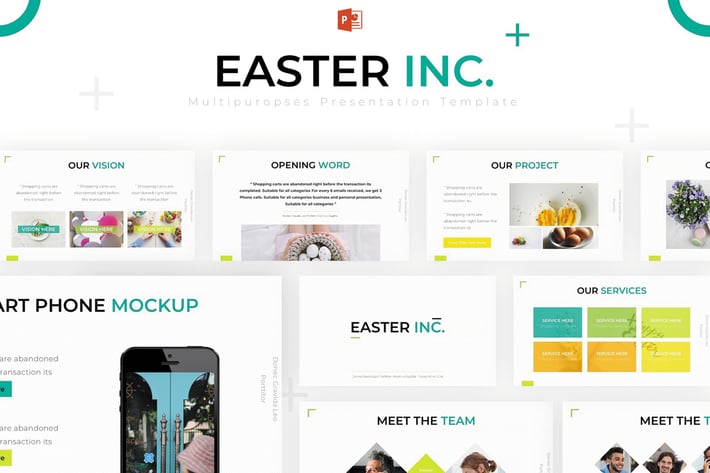 Easter Inc - Powerpoint Template