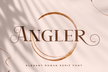 Angler - Roman Serif Font