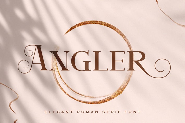 Angler - Roman Serif Font