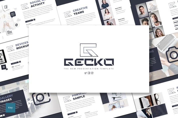 Gecko - Modern Keynote Template