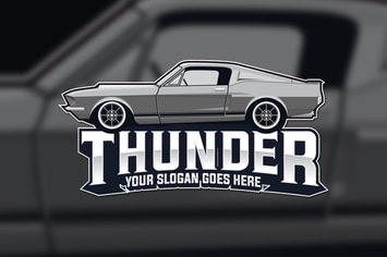 Muscle Car Logo