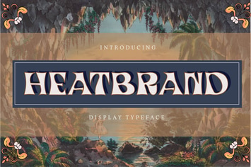Heatbrand | Display Typeface