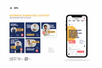 Marketung Marketing Poster Instagram Post Story Te