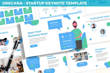 Orecana - Startup Keynote Template