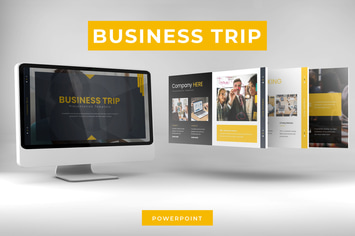 Business Trip- Powerpoint Template