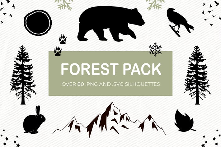 Forest Rustic Silhouettes