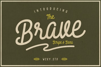 Brave Typeface