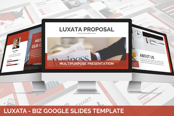 Luxata - Biz Google Slides Presentation Template