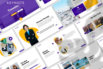 Traveland - Business Keynote Template