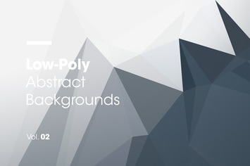 Low-Poly | Abstract Backgrounds | Vol. 02
