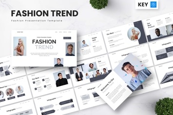 Fashion trend - Fashion Keynote Templates