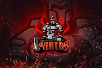 Spartan Knight - Esport & Mascot Logo Template