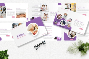 Ellas - Beauty Care Keynote Template