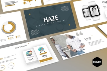 Haze - Google Slides Template
