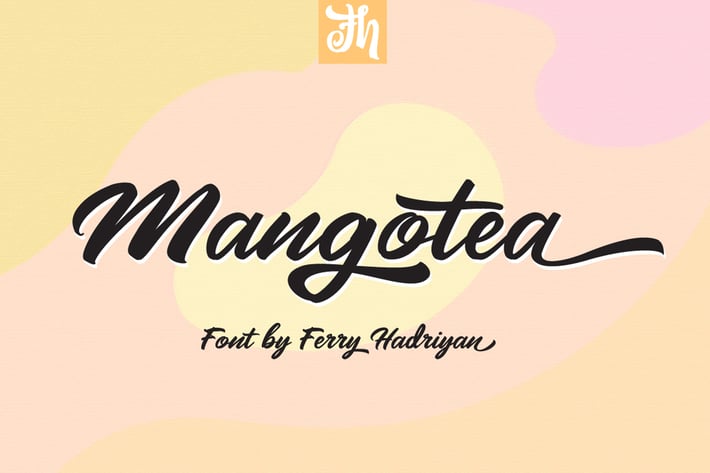 Mangotea - Script Font