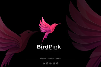 Bird Gradient Logo