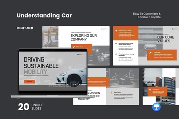 Understanding Cars Light Ver. - Keynote Template