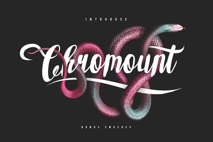 Chromount Typeface