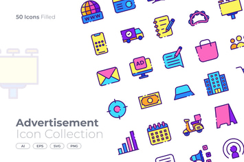Advertisement Filled Icon