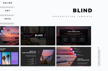 Blind - Presentation Template