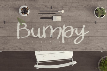 Bumpy Typeface