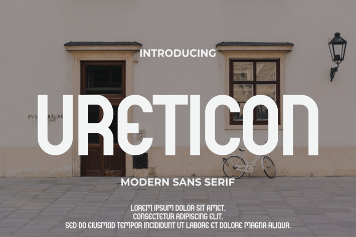 URETICON FONT