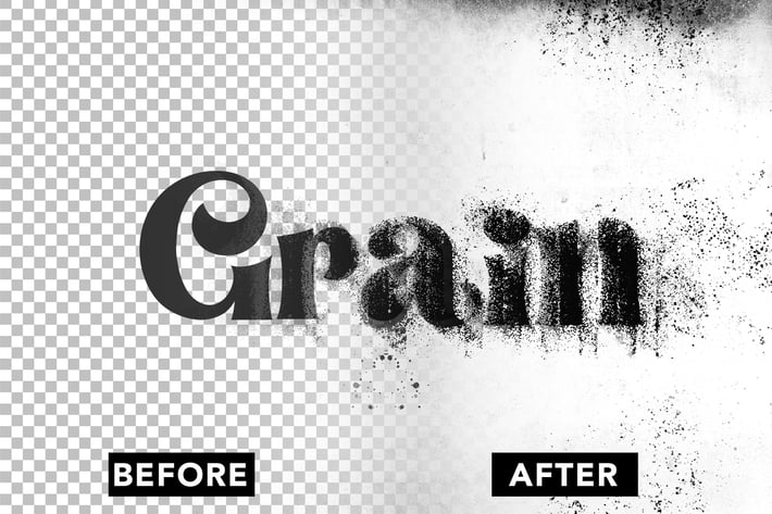 Dust Text Effect