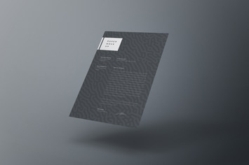 A4 Paper Mockup PSD Template