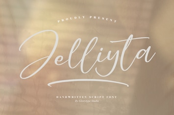 Jelliyta Handwritten Script Font