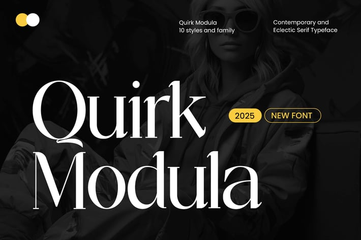  Quirk Modula Serif Font Family