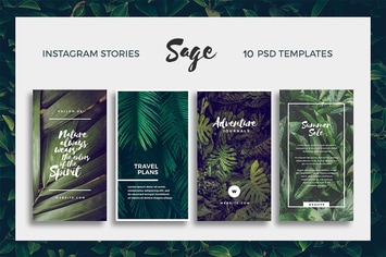 Sage - Instagram Story Templates