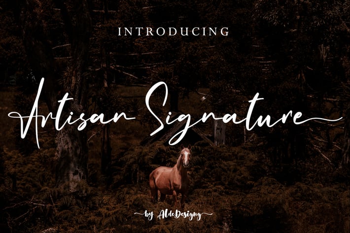 Artisan Signature // Business Signature Style
