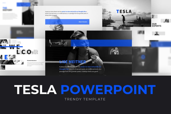 TESLA Powerpoint Template